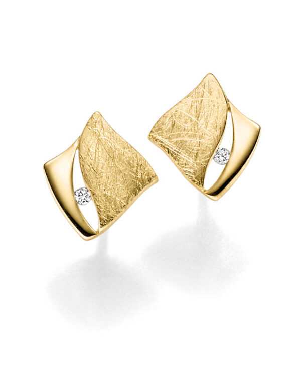 Torane Vergoldete Silber Ohrstecker – Elegante Damen Ohrringe