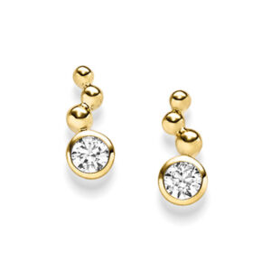 Torane Ohrstecker 333er Gold – Elegante Damen-Ohrringe