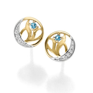 Torane 333er Gold Ohrstecker – Feine Echtgold Ohrringe für Damen